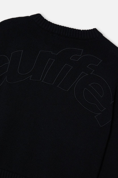 Double Black Knit