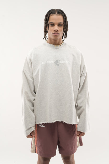 Not Ibiza Again Melange Sweatshirt