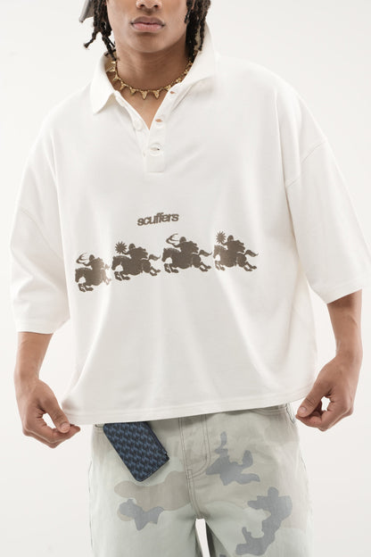 The Race Ecru Polo