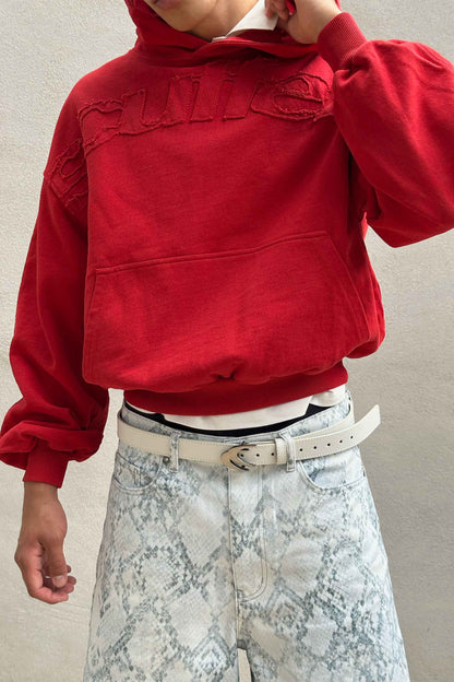 Jumbo Light Blue Snakeprint Shorts