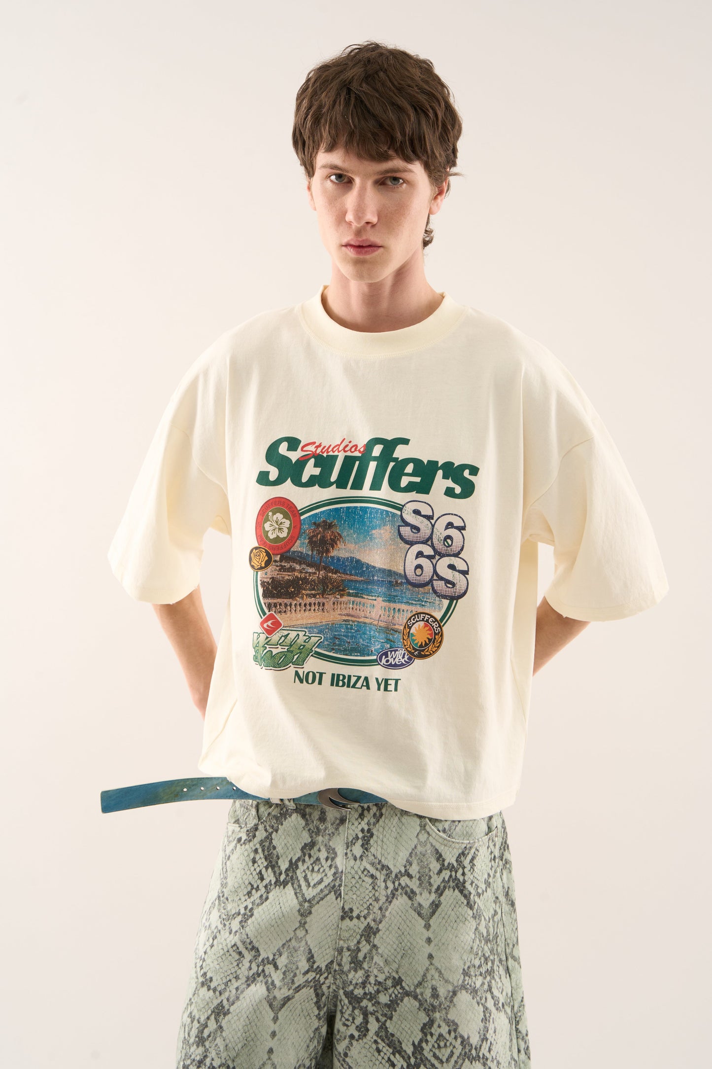 Palace Ecru T-Shirt