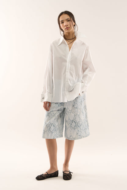 Night White Shirt