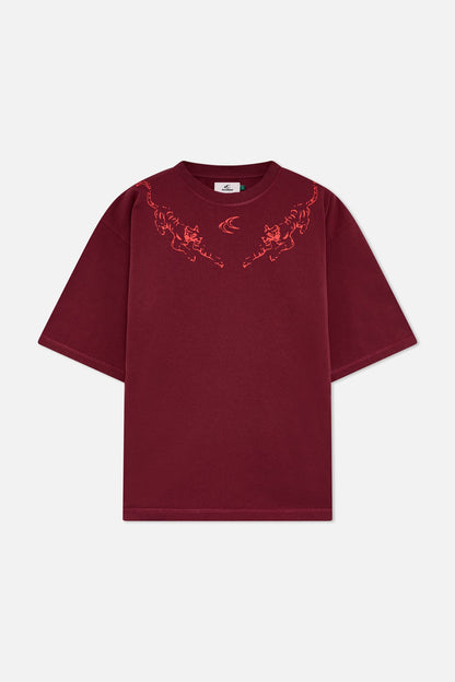Tiger Burgundy T-Shirt