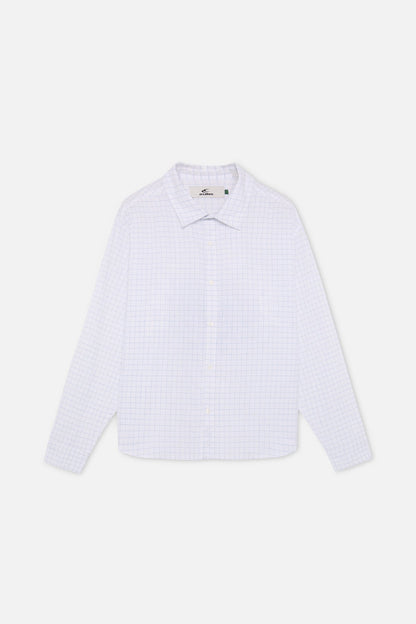 Twin  Checkered White Shirt